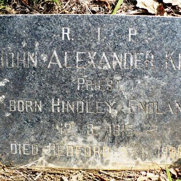 KING John Alexander 1915-1986