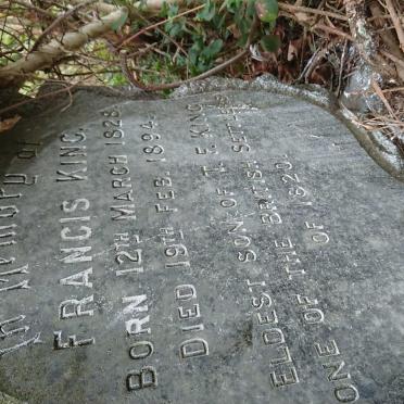 KING Francis 1828-1894