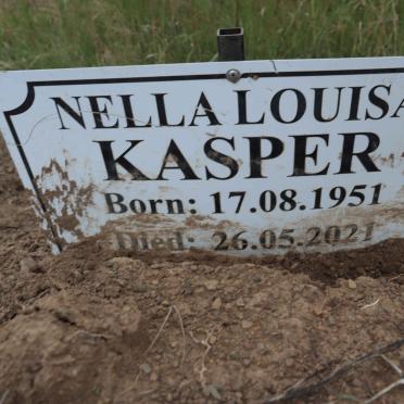 KASPER Nella Louisa 1951-2021