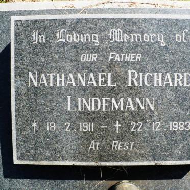 LINDEMANN Nathaniel Richard 1911-1983
