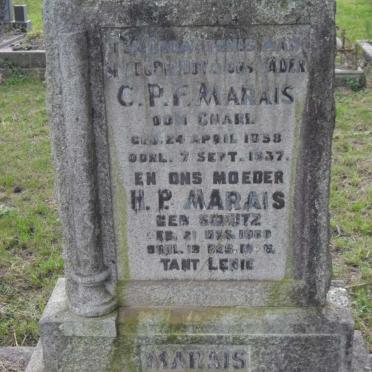 MARAIS C.P.F. 1858-1937 &amp; H.P. SCHUTZ 1860-19??