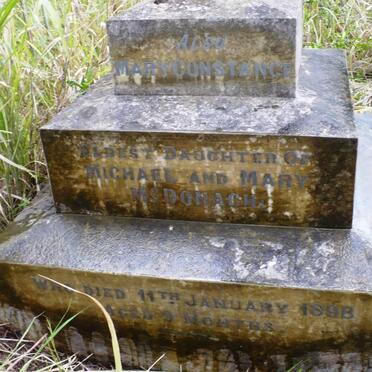 McDONAGH Mary Constance -1898