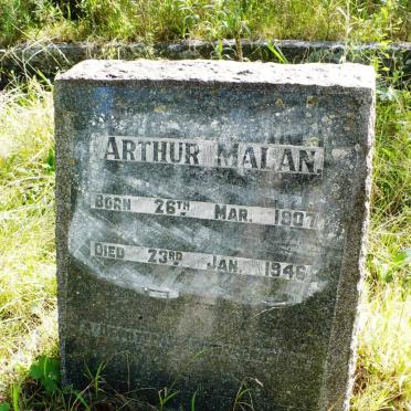 MALAN Arthur 1907-1946