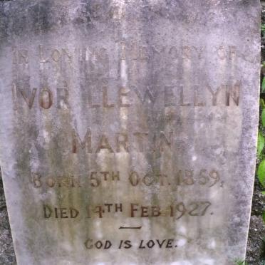 MARTIN Ivor Llewellyn 1859-1927