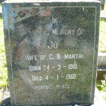 MARTIN Jo 1910-1960