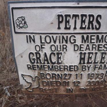 PETERS Grace Helen 1973-2009
