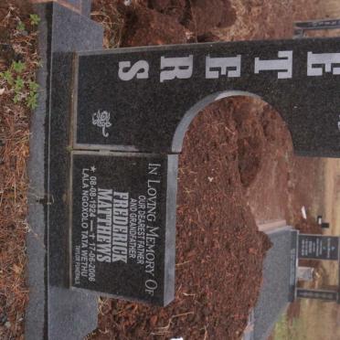 PETERS Frederick Matthews 1924-2006