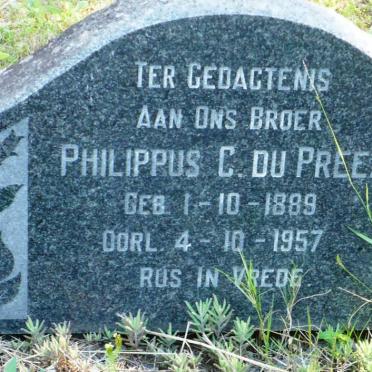 PREEZ Philippus C., du 1889-1957