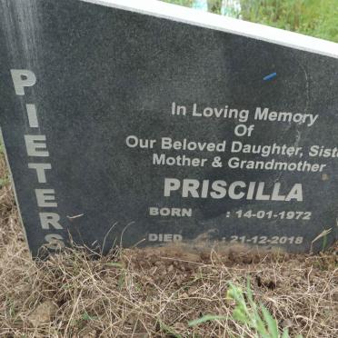PIETERS Priscilla 1972-2018