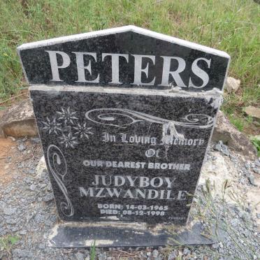 PETERS Judyboy Mzwandile 1965-1998