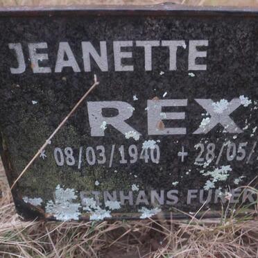 REX Jeanette 1940-2002