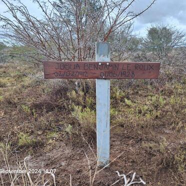 ROUX Josua Benjamin, le 1912-1928