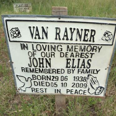 RAYNER John Elias, van 1938-2009