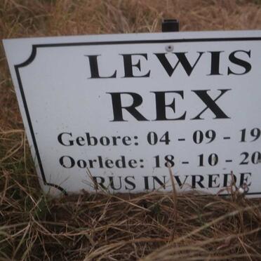 REX Lewis 1938-2014