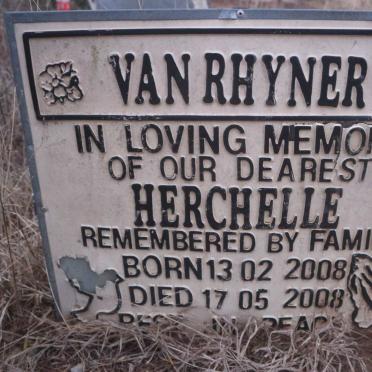 RHYNER Herchelle, van 2008-2008