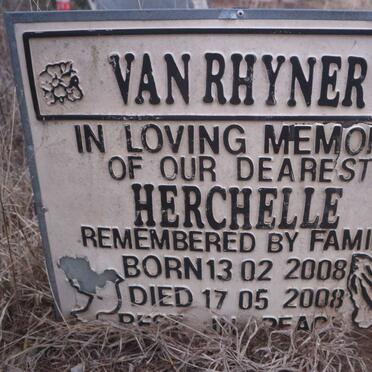 RHYNER Herchelle, van 2008-2008