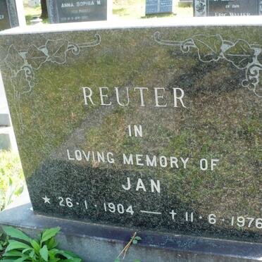 REUTER Jan 1904-1976
