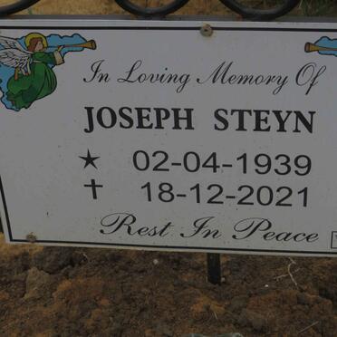 STEYN Joseph 1939-2021