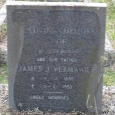 VERMAAK James J. 1899-1953