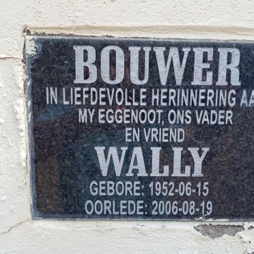 BOUWER Wally 1952-2006