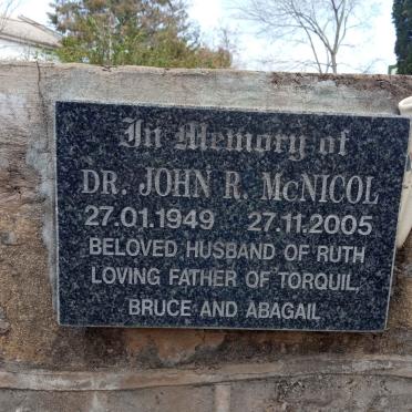 McNICOL John R. 1949-2005