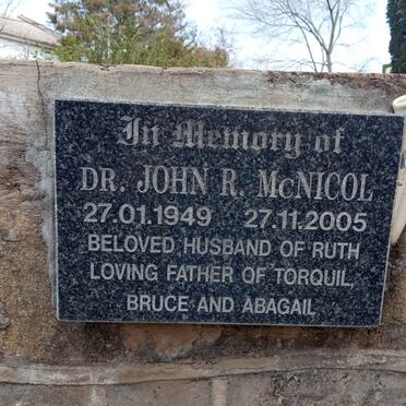McNICOL John R. 1949-2005
