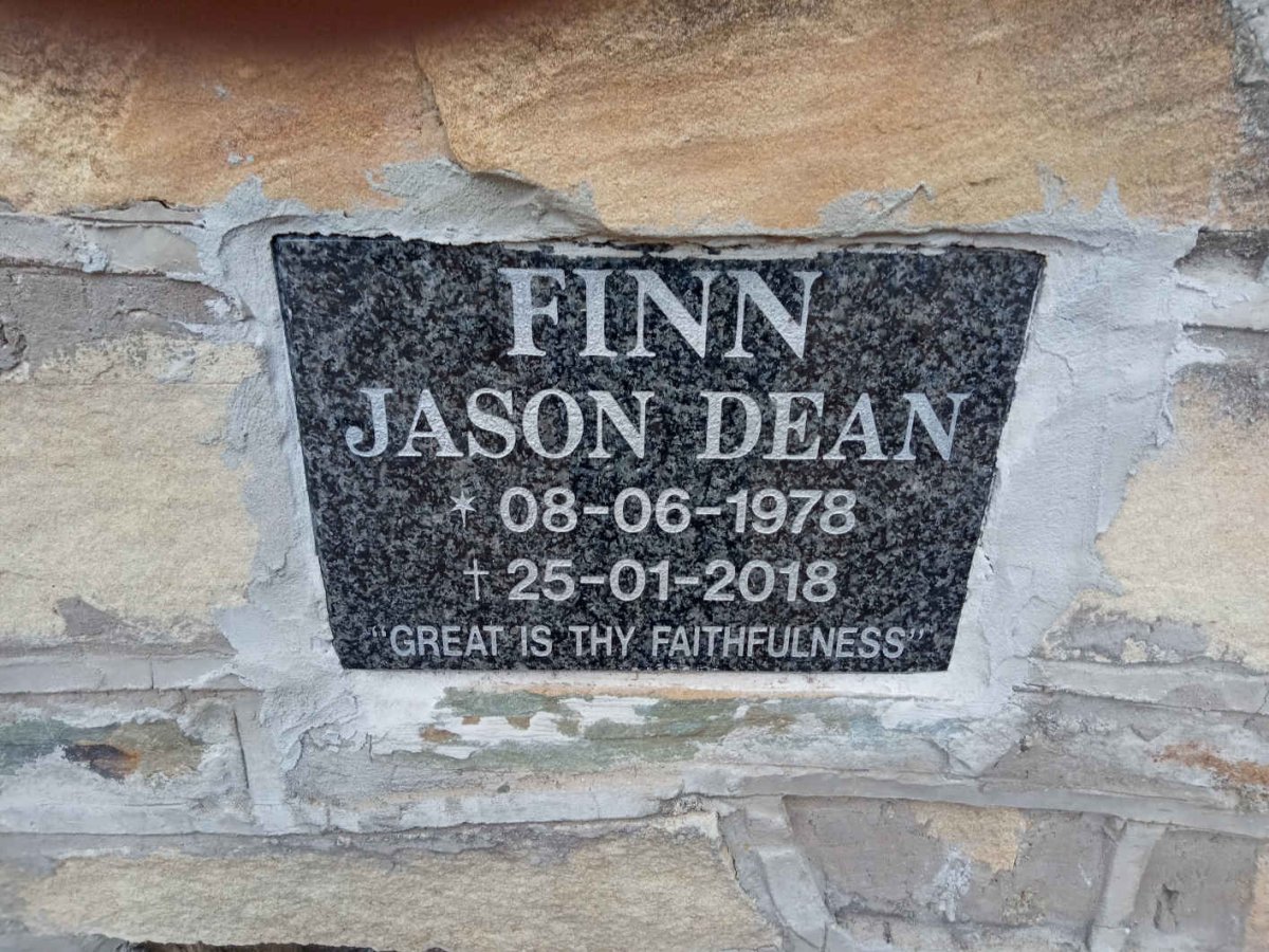 FINN Jason Dean 1978-2018