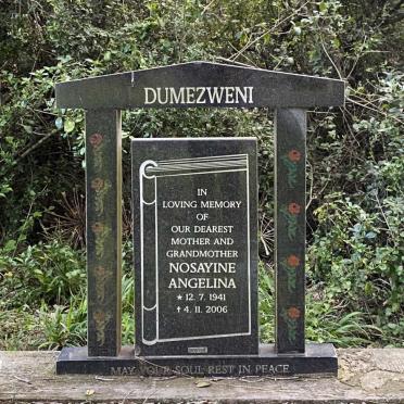 DUMEZWENI Nosayine Angelina 1941-2006