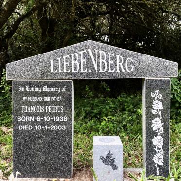 LIEBENBERG Francois Petrus 1938-2003