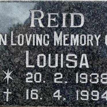 REID Louisa 1938-1994