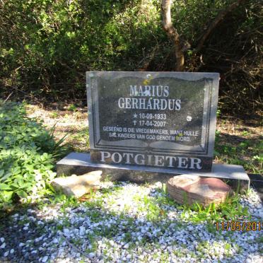 POTGIETER Marius Gerhardus 1933-2007