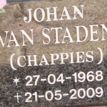 STADEN Johan, van 1968-2009