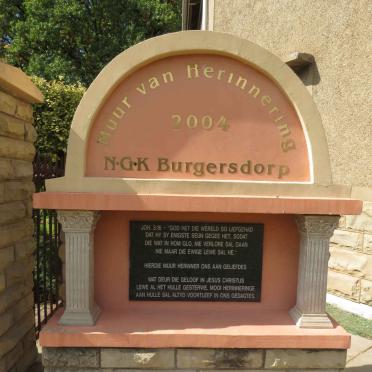 3. Burgersdorp NG Kerk