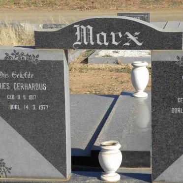 MARX Andries Gerhardus 1917-1977 &amp; Isa Jacoba 1917-1983