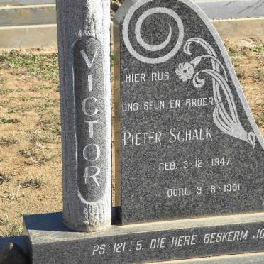 VICTOR Pieter Schalk 1947-1991