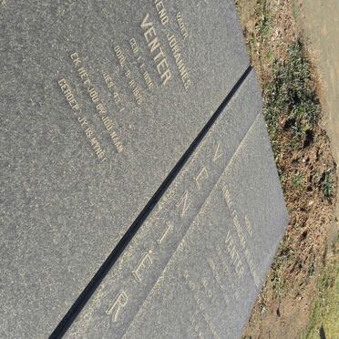 VENTER Barend Johannes 1896-1978 &amp; Anna Francina Wilhelmina ?-? 