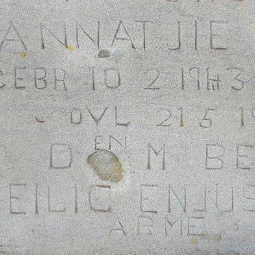 BESTER Annatjie 1943-1943