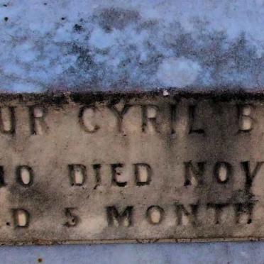 BROADHURST Arthur Cyril -1897