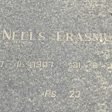 ERASMUS Neels 1907-1979