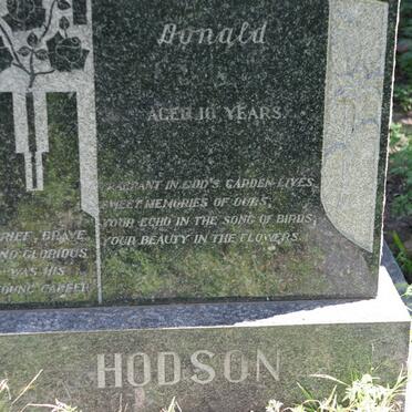 HODSON Donald