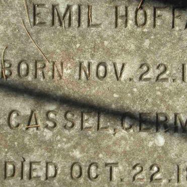 HOFFA Emil 1842-1890