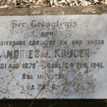 KRUGER Andries U. 1875-1941