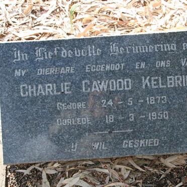 KELBRICK Charlie Cawood 1873-1950
