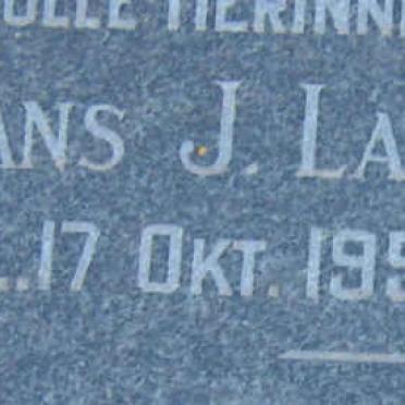 LABUSCHAGNE Frans J. 1893-1952