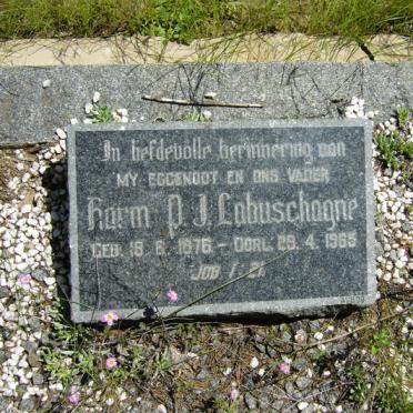 LABUSCHAGNE Harm P.J. 1876-1965