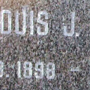LOTTER Louis J. 1898-1969