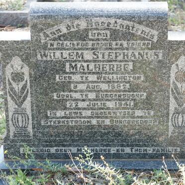 MALHERBE Willem Stephanus 1882-1941