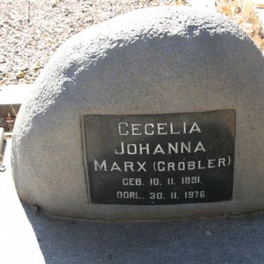 MARX Cecelia Johanna nee GROBLER 1891-1976