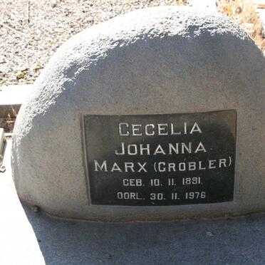 MARX Cecelia Johanna nee GROBLER 1891-1976