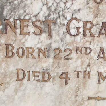 MAIN Ernest Graham 1904-1924